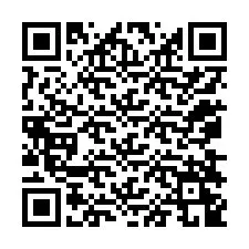 Kode QR untuk nomor Telepon +12078249628