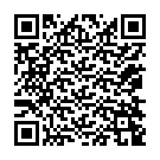 Codice QR per il numero di telefono +12078249629