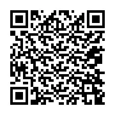 Código QR para número de teléfono +12078249633