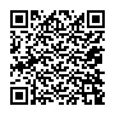 QR-koodi puhelinnumerolle +12078249637