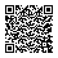 Código QR para número de teléfono +12078249818