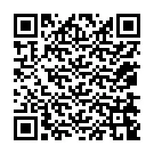 Codice QR per il numero di telefono +12078249819