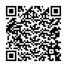 Código QR para número de teléfono +12078249826