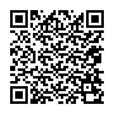 QR Code สำหรับหมายเลขโทรศัพท์ +12078270562