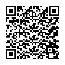 Código QR para número de teléfono +12078270721