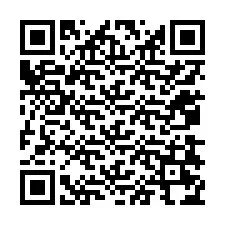 Código QR para número de teléfono +12078274042