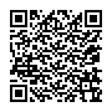 QR Code สำหรับหมายเลขโทรศัพท์ +12078364508