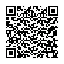 Código QR para número de teléfono +12078364521