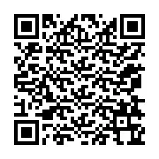 QR Code สำหรับหมายเลขโทรศัพท์ +12078364524
