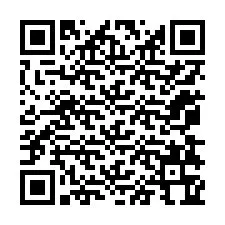 Kode QR untuk nomor Telepon +12078364525