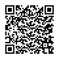 QR-koodi puhelinnumerolle +12078368516