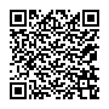 Kode QR untuk nomor Telepon +12078368521