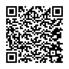 Código QR para número de teléfono +12078385733