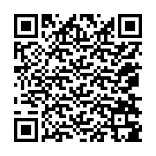 QR Code สำหรับหมายเลขโทรศัพท์ +12078385738