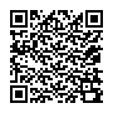 Kode QR untuk nomor Telepon +12078390449