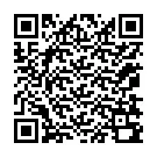 Código QR para número de teléfono +12078390451