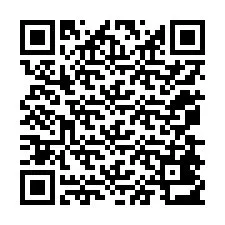 QR-code voor telefoonnummer +12078413874