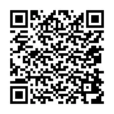 Codice QR per il numero di telefono +12078416216