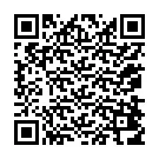 QR-code voor telefoonnummer +12078416218