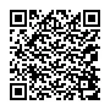 Código QR para número de teléfono +12078417670