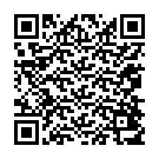 Kode QR untuk nomor Telepon +12078417672