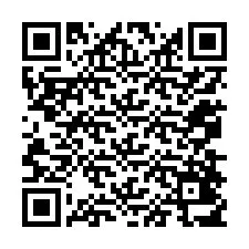 電話番号のQRコード +12078417673