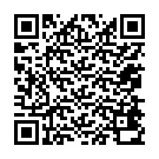 Kod QR dla numeru telefonu +12078430867