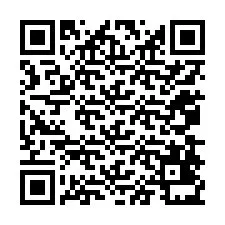 Codice QR per il numero di telefono +12078431532