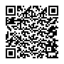 QR-code voor telefoonnummer +12078431533