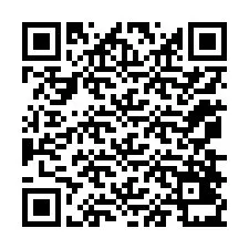 QR код за телефонен номер +12078431671