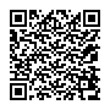 QR-код для номера телефона +12078436481