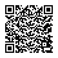 QR-код для номера телефона +12078437615