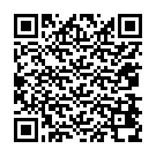 QR kód a telefonszámhoz +12078438082