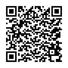 Código QR para número de teléfono +12078438538