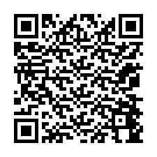 QR Code สำหรับหมายเลขโทรศัพท์ +12078444395