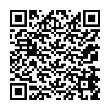 Código QR para número de teléfono +12078459885