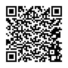 Código QR para número de teléfono +12078462573