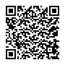 QR код за телефонен номер +12078477108