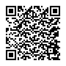 Código QR para número de telefone +12078477368