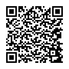 Código QR para número de teléfono +12078483472