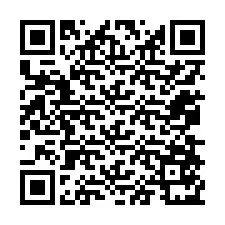 Codice QR per il numero di telefono +12078571367