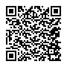 Codice QR per il numero di telefono +12078571377