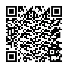 Código QR para número de teléfono +12078571379