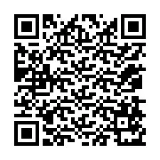 Código QR para número de teléfono +12078571549