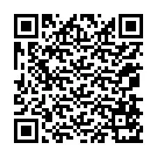 Código QR para número de telefone +12078571550