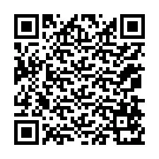 Codice QR per il numero di telefono +12078571551