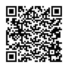 QR Code สำหรับหมายเลขโทรศัพท์ +12078571552