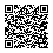 QR-Code für Telefonnummer +12078571553