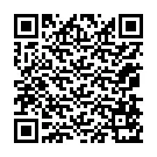 QR-koodi puhelinnumerolle +12078571555