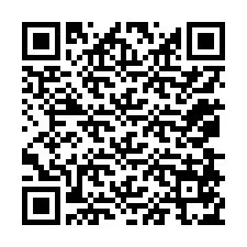 QR код за телефонен номер +12078575439